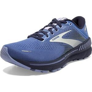 Brooks Adrenaline GTS 22 Running Shoes Lace Up Road Cross Training Blue 9.5